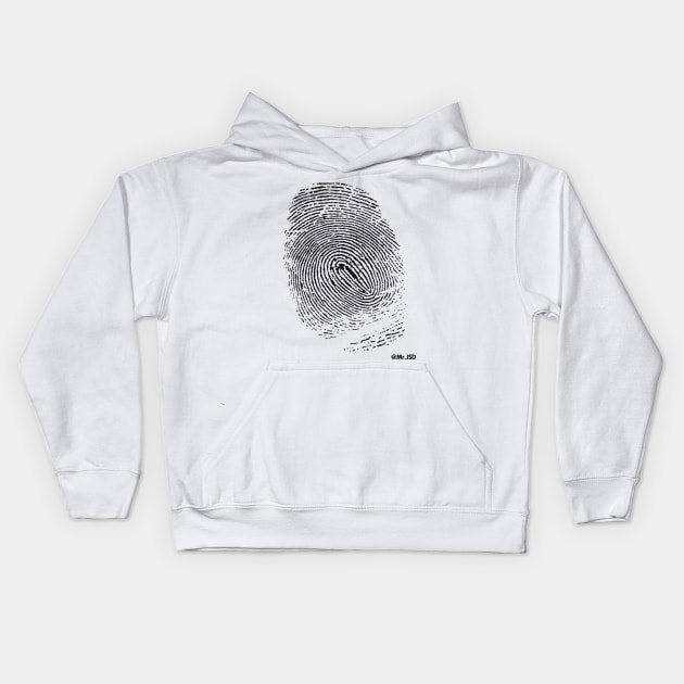 finger print Kids Hoodie by CHAYOTT